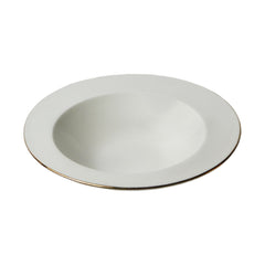 BOWL PORCELAIN WHITE IR 8INCH B245 Default Title - MamasJan Crockery