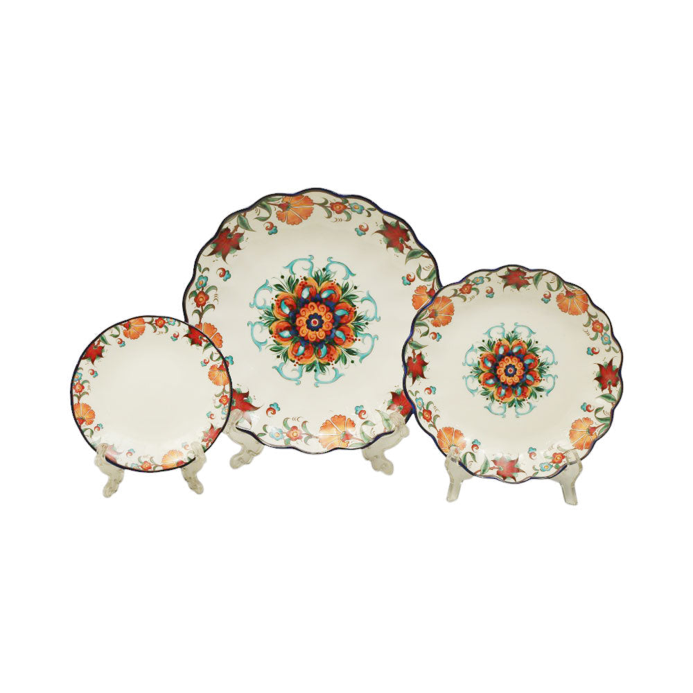PLATE SET 20PC ROYAL BISTRO C38-20 Default Title - MamasJan Crockery