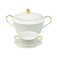 SOUP SET 21PC ROYAL BISTRO C24-21 Default Title - MamasJan Crockery