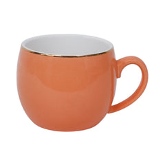 MUG PORCELAIN IR 003 ORANGE Default Title - MamasJan Crockery