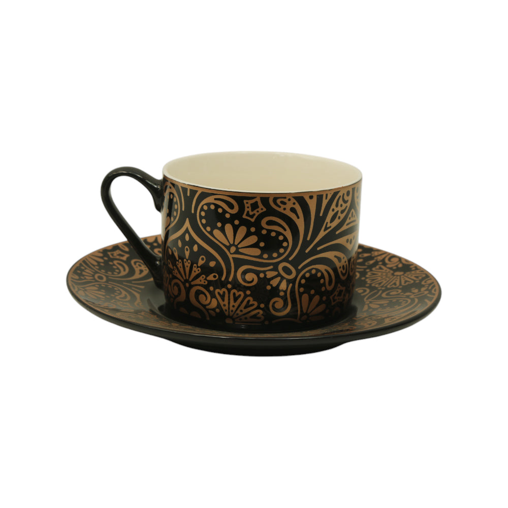 CUP N SAUCER BONE CHINA HOME & TABLE ML22BCS5 (Pack of 6) Default Title - MamasJan Crockery