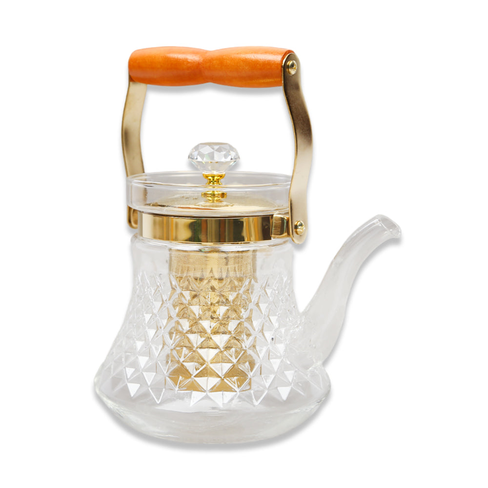 KETTLE BOROSILICATE 1000 ML IR 16000-11 Default Title - MamasJan Crockery