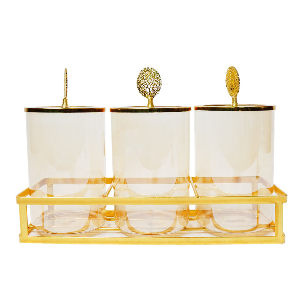 JAR SET 3PC IR TZ204 16000-17 Default Title - MamasJan Crockery