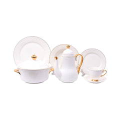 DINNER SET 70 PC BONE CHINA TX-GGK UC Default Title - MamasJan Crockery