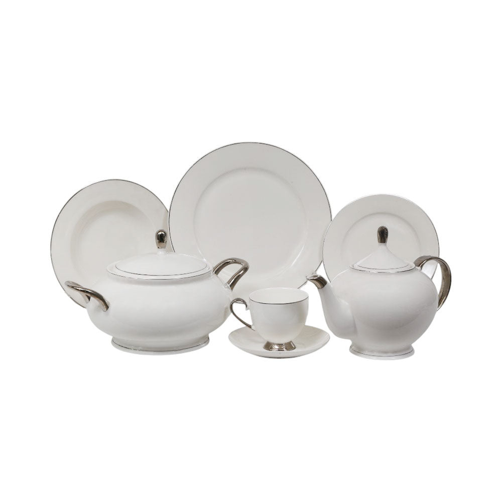 DINNER SET 70 PC BONE CHINA JZ-SSK UC Default Title - MamasJan Crockery