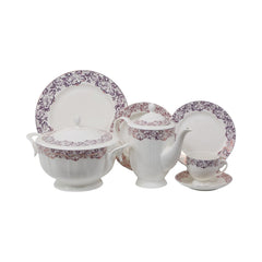DINNER SET 61 PC BONE CHINA BJ-001 UC Default Title - MamasJan Crockery