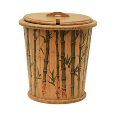 DUST BIN BAMBOO IR 1365-29 Default Title - MamasJan Crockery