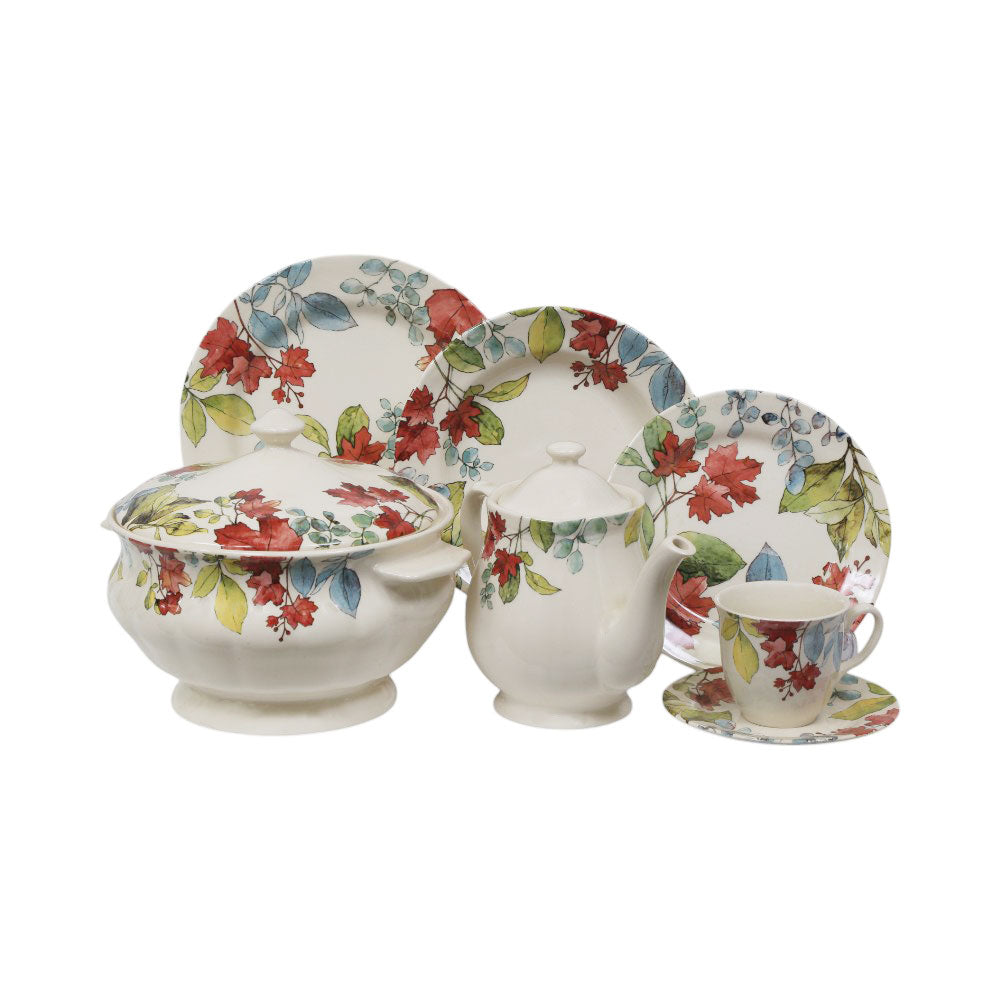 DINNER SET 85PC CLAYTON 2113FA Default Title - MamasJan Crockery