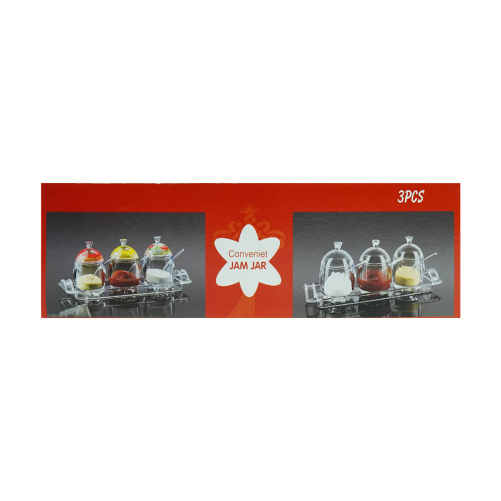 JAM POT SET 3PC IR F2361 Default Title - MamasJan Crockery