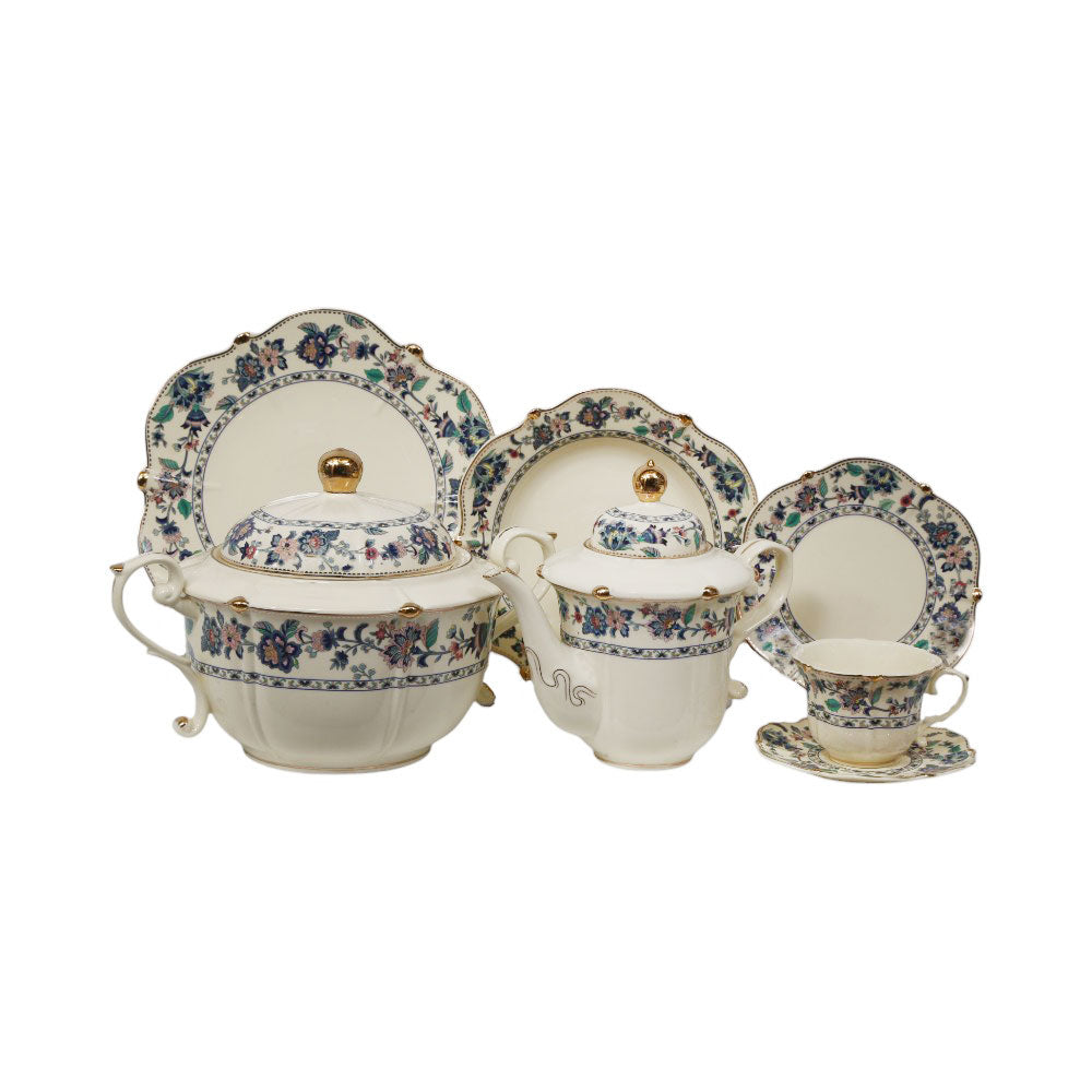 DINNER SET 75PC MORE & MORE KY6954 Default Title - MamasJan Crockery