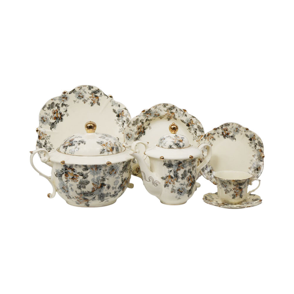 DINNER SET 75PC MORE & MORE KY2204 Default Title - MamasJan Crockery