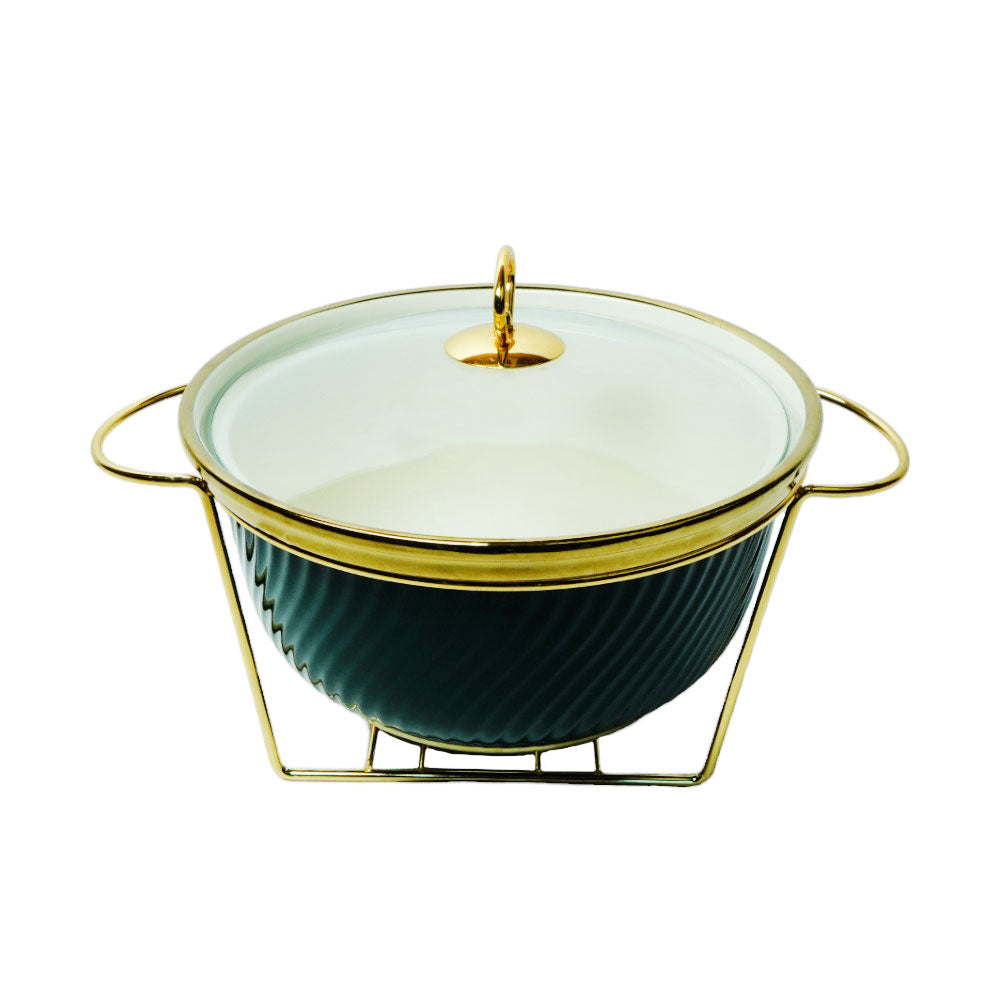 DONGA ROUND MORE & MORE CX3178A GREEN Default Title - MamasJan Crockery