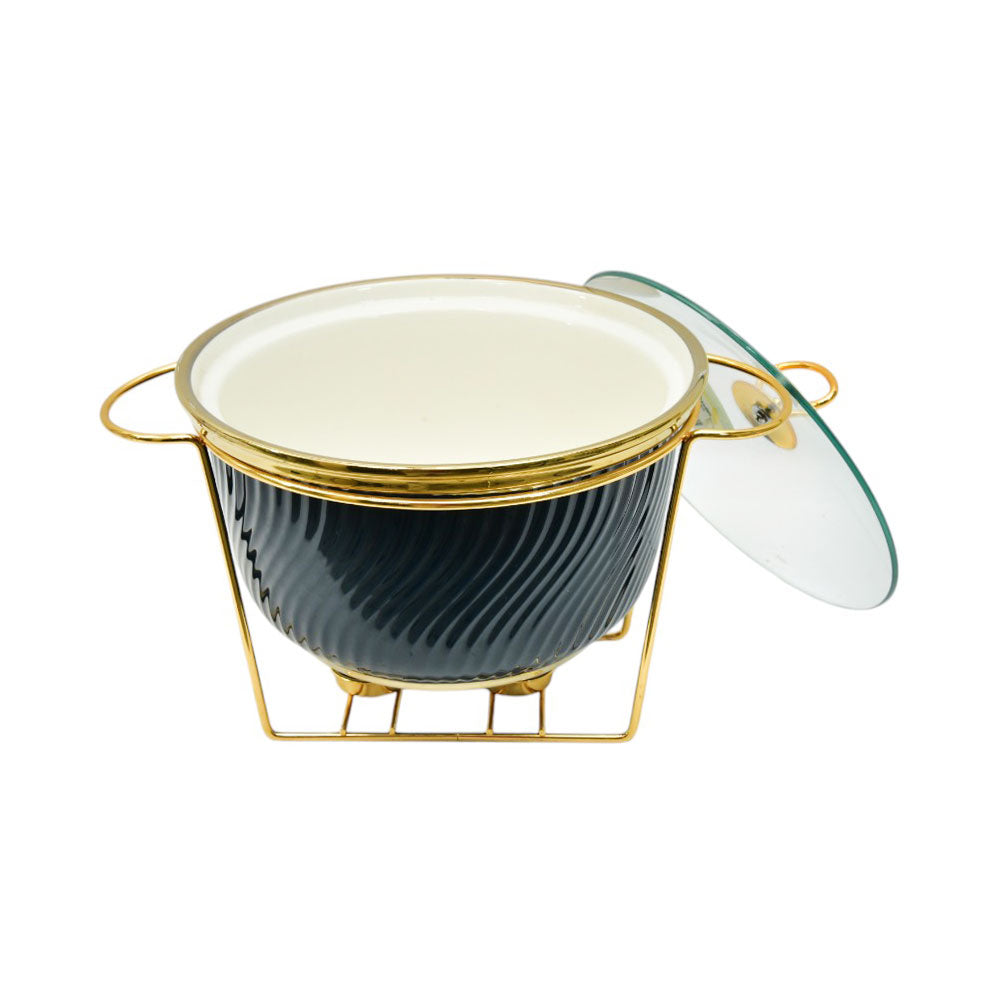 DONGA ROUND MORE & MORE CX3179A BLUE Default Title - MamasJan Crockery