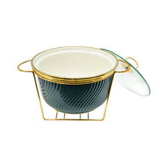 DONGA ROUND MORE & MORE CX3179A GREEN Default Title - MamasJan Crockery