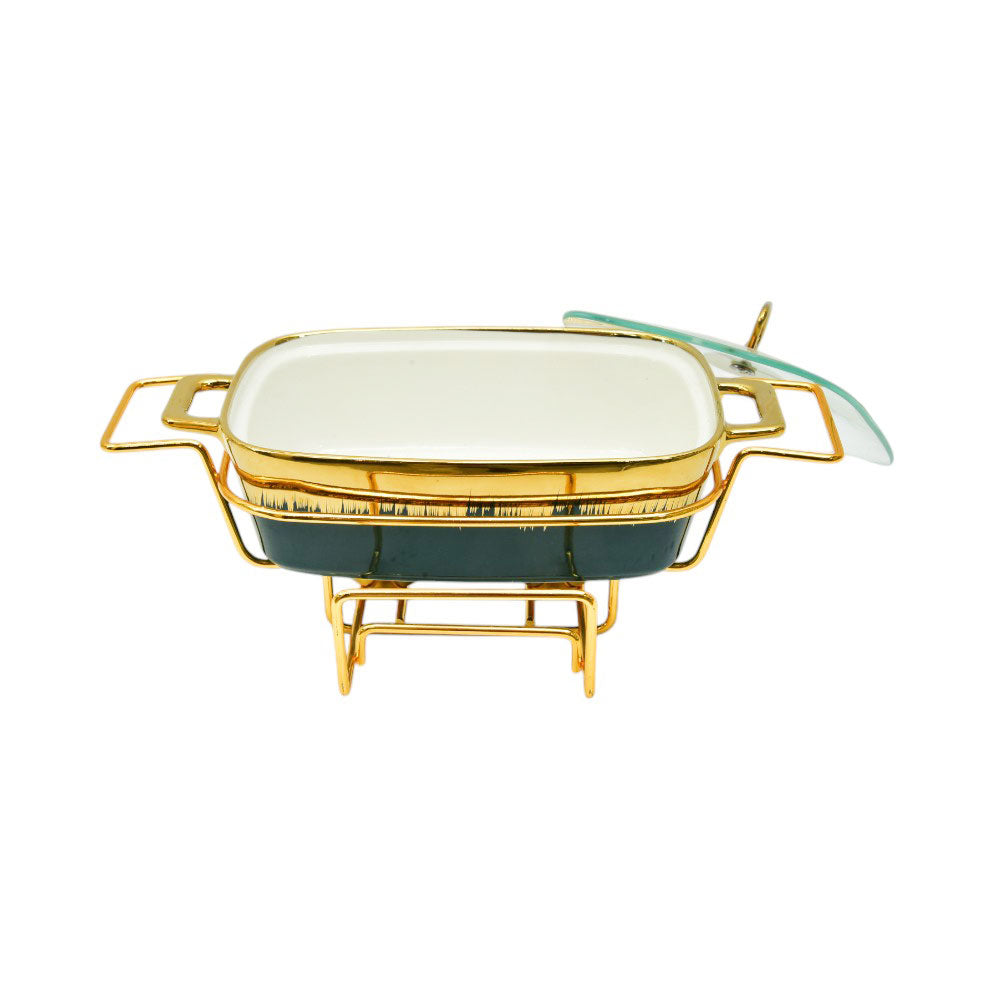 DONGA PORCELAIN SQUARE 13INCH WHITE Default Title - MamasJan Crockery