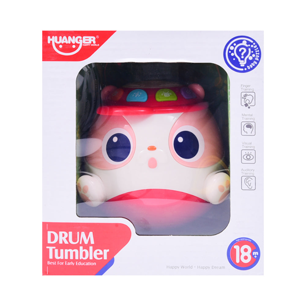HE0544 MUSICAL DRUM TUMBLER Default Title - MamasJan Toys