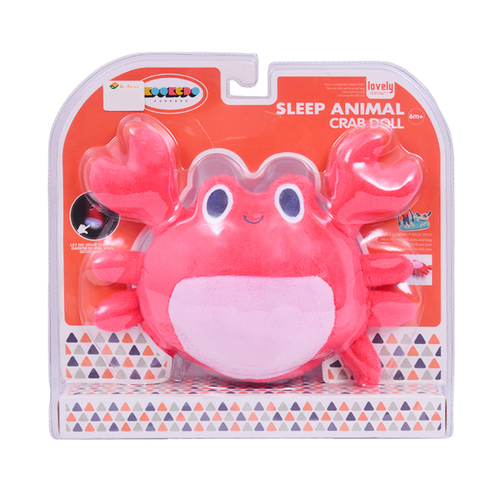 66111 SLEEP ANIMAL CRAB Default Title - MamasJan Toys