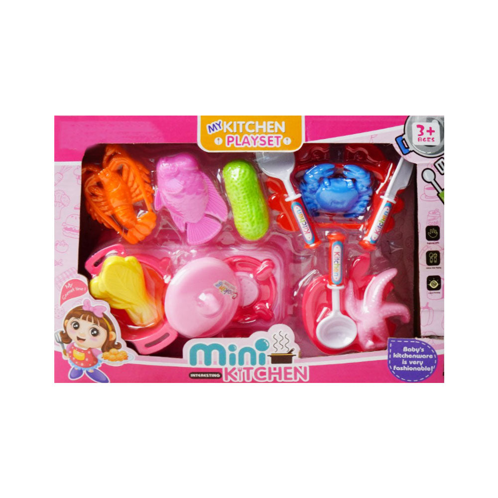 1594-1 MY MINI KITCHEN PLAY SET A.I Default Title - MamasJan Toys