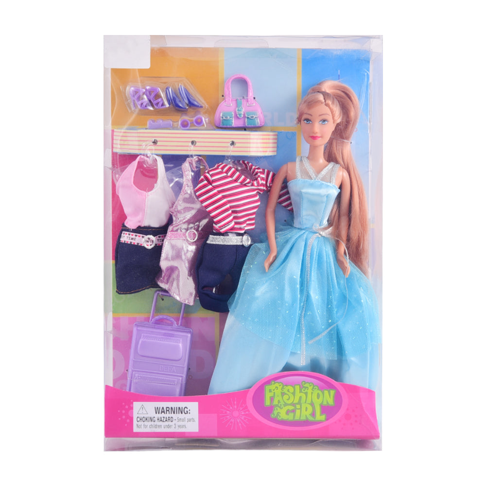 8012 DEFA FASHION GIRL DOLL A.I Default Title - MamasJan Toys