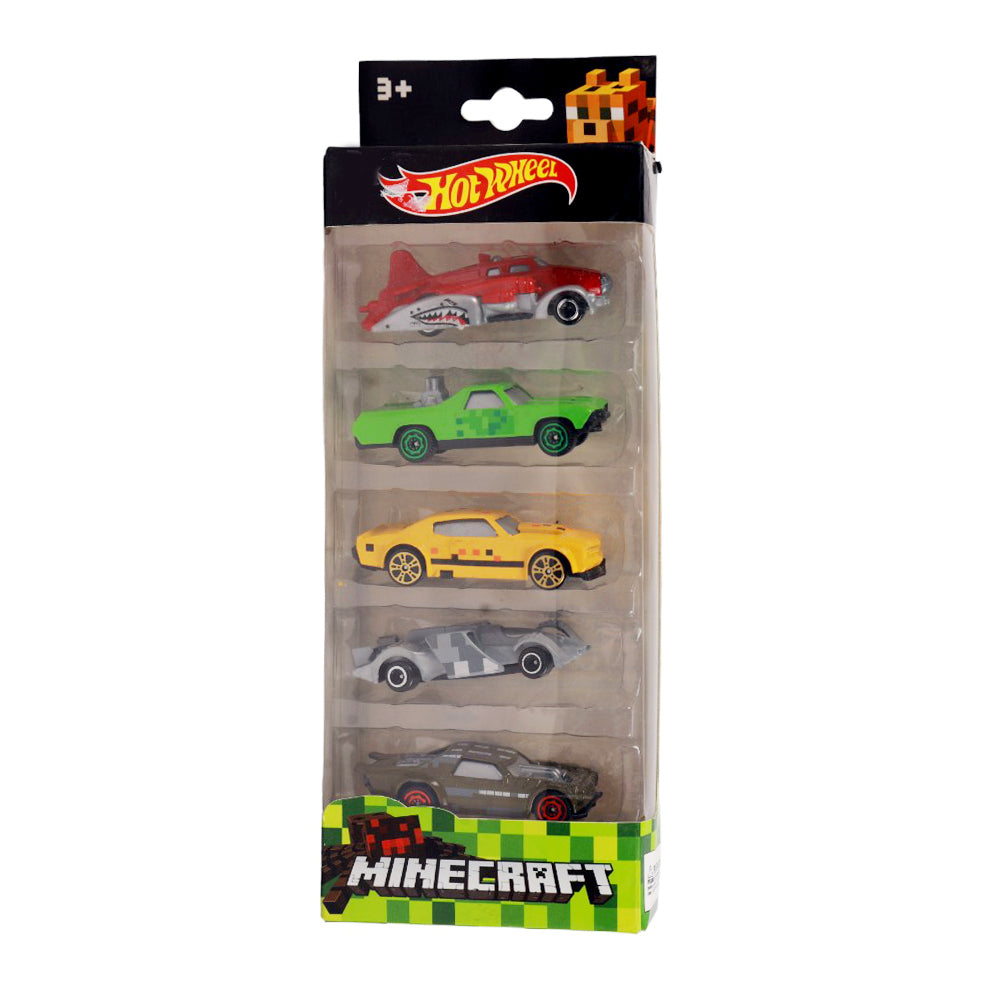 324-206 HOT WHEEL MINECRAFT DINKEY 5PC IR Default Title - MamasJan Toys