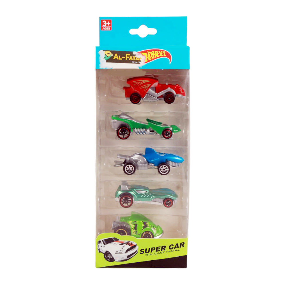 324-108 HOT WHEEL SUPER CAR DINKEY 5PC IR Default Title - MamasJan Toys