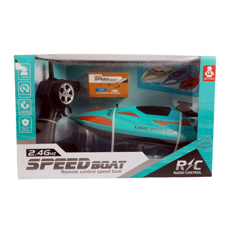 658-36 SPEED BOAT R/C IR Default Title - MamasJan Toys