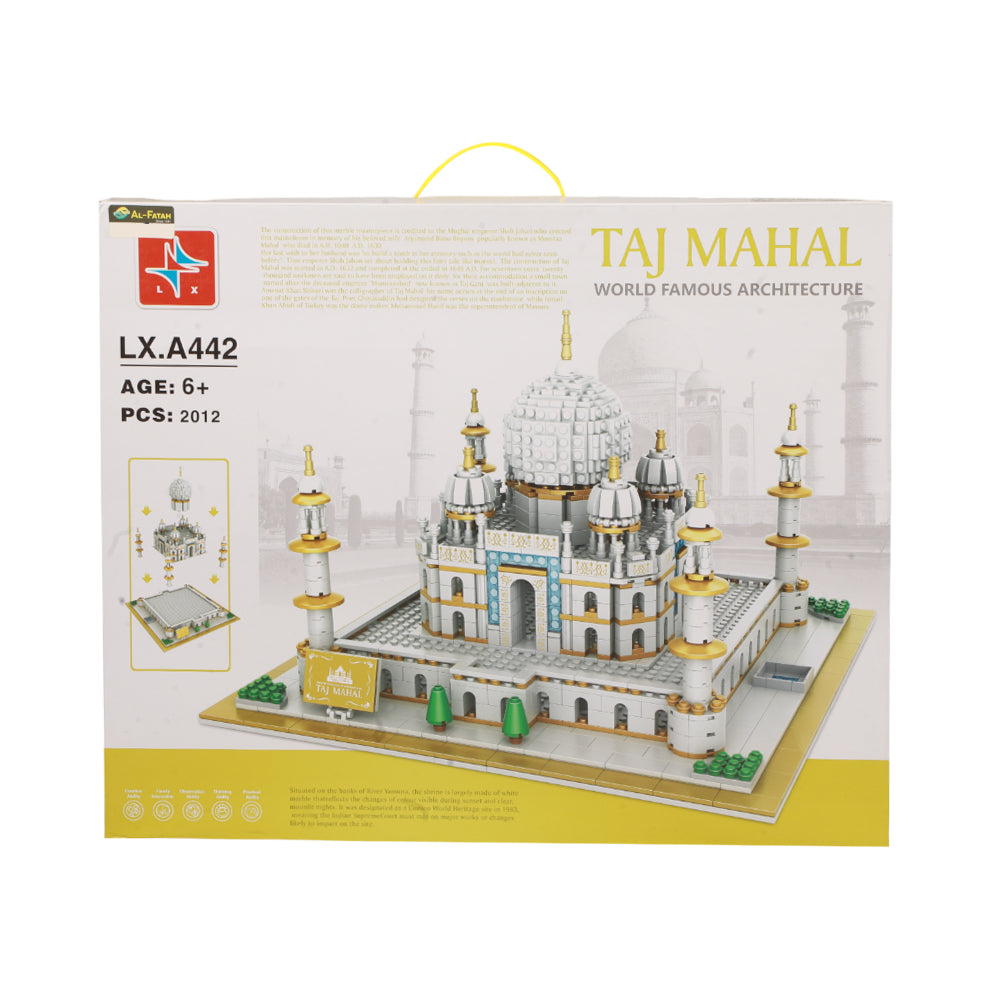 LX.A442 TAJ MAHAL BRICKS SET 2012PC IR Default Title - MamasJan Toys