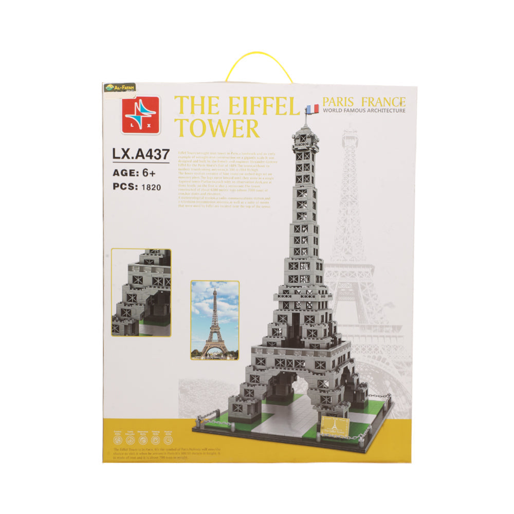 LX.A437 THE EIFFEL TOWER BRICKS SET 1820PC IR Default Title - MamasJan Toys