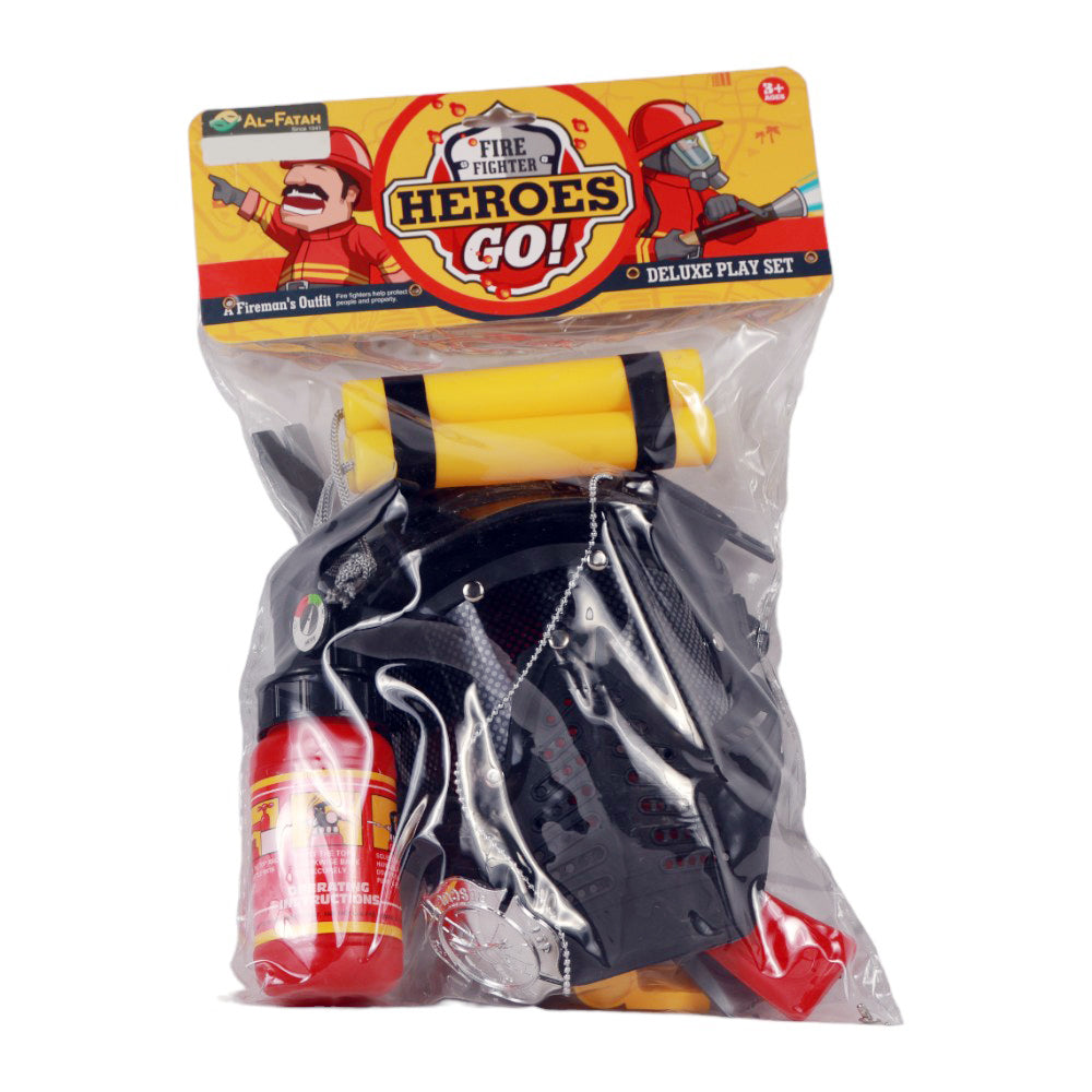 99097 FIRE FIGHTER RESCUE SET IR Default Title - MamasJan Toys