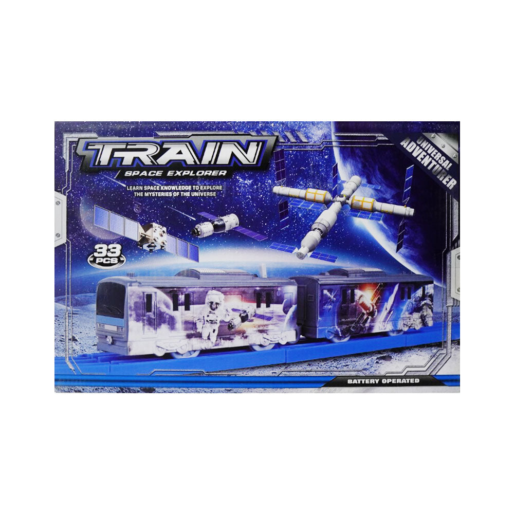YY-533 TRAIN SPACE EXPLORER SET IR Default Title - MamasJan Toys