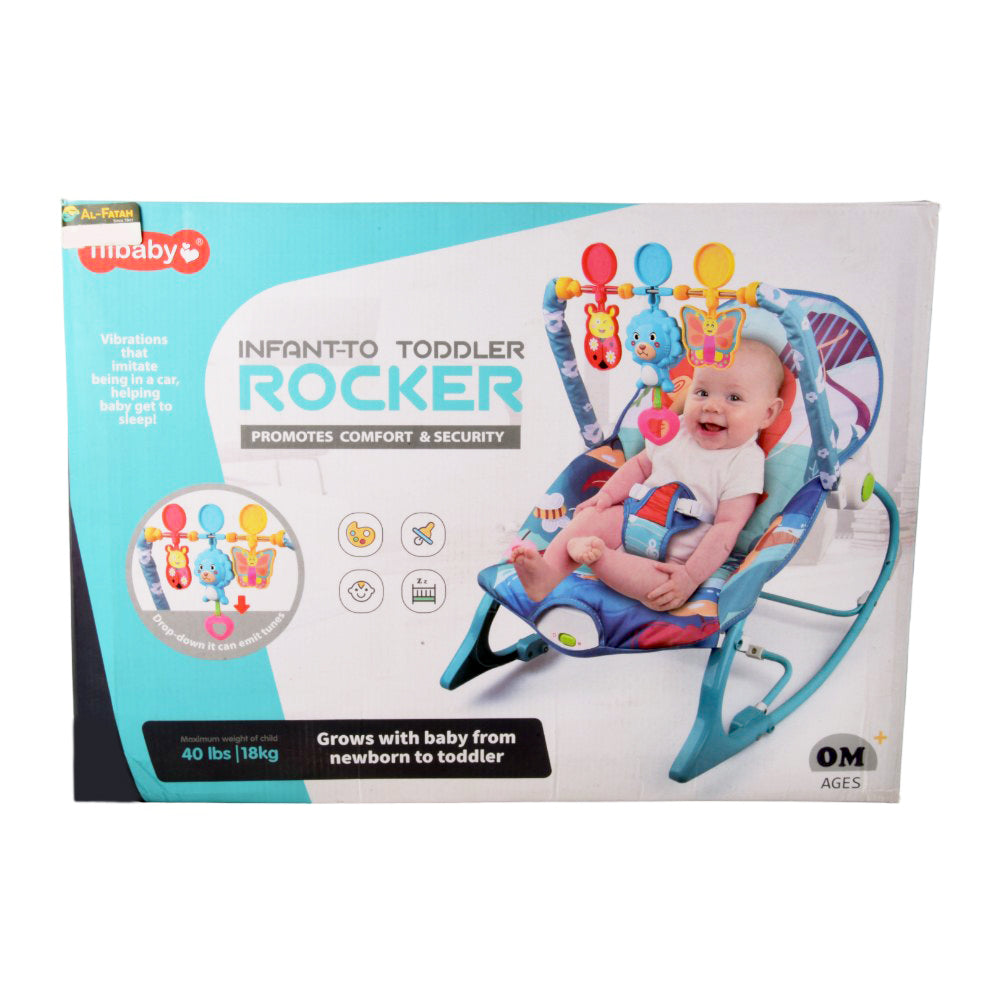 68154 INFANTTO TODDLER BABY ROCKER IR Default Title - MamasJan Toys