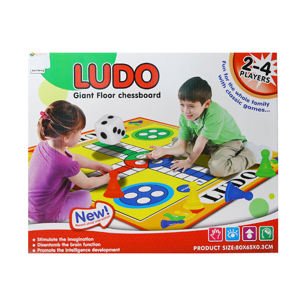 2018-7 GAINT FLOOR LUDO BOARD GAME A.I Default Title - MamasJan Toys