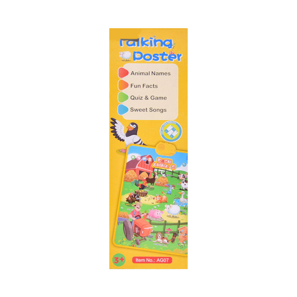 AG06 TALKING POSTER B/O Z.B Default Title - MamasJan Toys