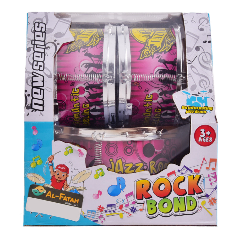 66977-2B ROCK BOND JUZZ DRUM SET IR Default Title - MamasJan Toys