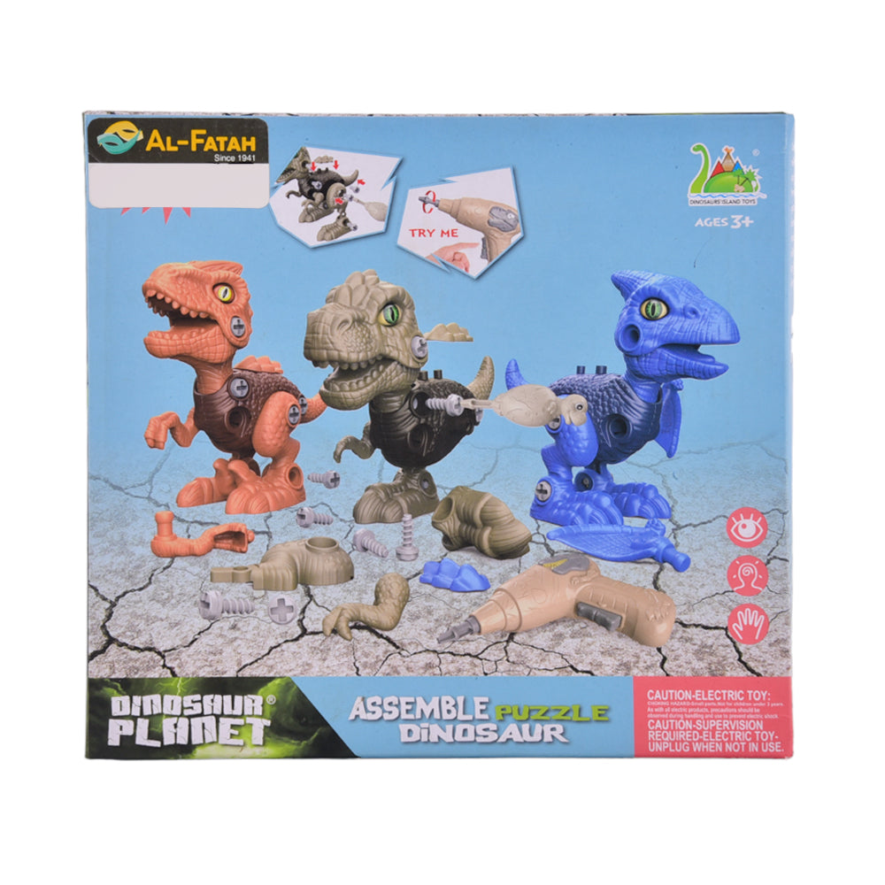 RS044-1 DINOSAUR PLANET ASSEMBLING PUZZLE IR Default Title - MamasJan Toys