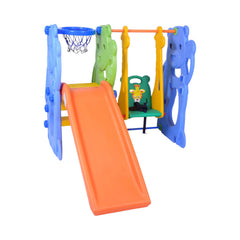 BABY BEAR SLIDE WITH SWING CL-898SS-B D Default Title - MamasJan Toys