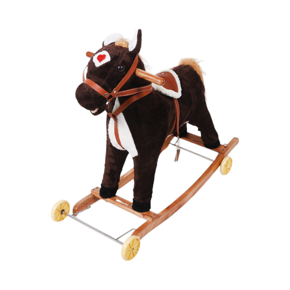 KIDS ROCKING HORSE MEDIUM BBZ Default Title - MamasJan Toys