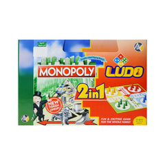 19921 2 IN 1 MONOPOLY&LUDO Default Title - MamasJan Toys