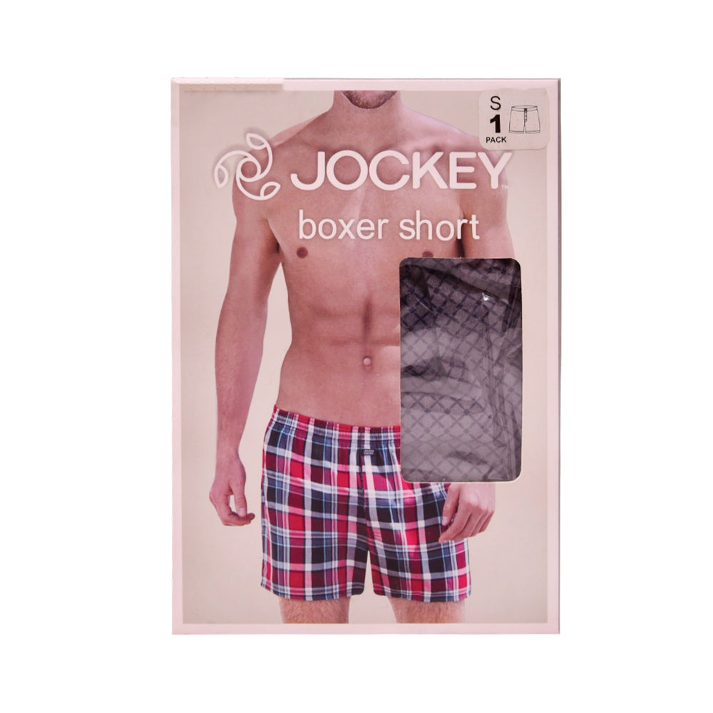 JOCKEY WOVEN BOXER SHORT MULTI SMALL 1PC Default Title - MamasJan mens wear