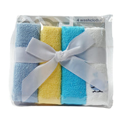 BABY FACE TOWEL 4PC PACK MS-23 BA-001 Default Title - MamasJan KidsWear