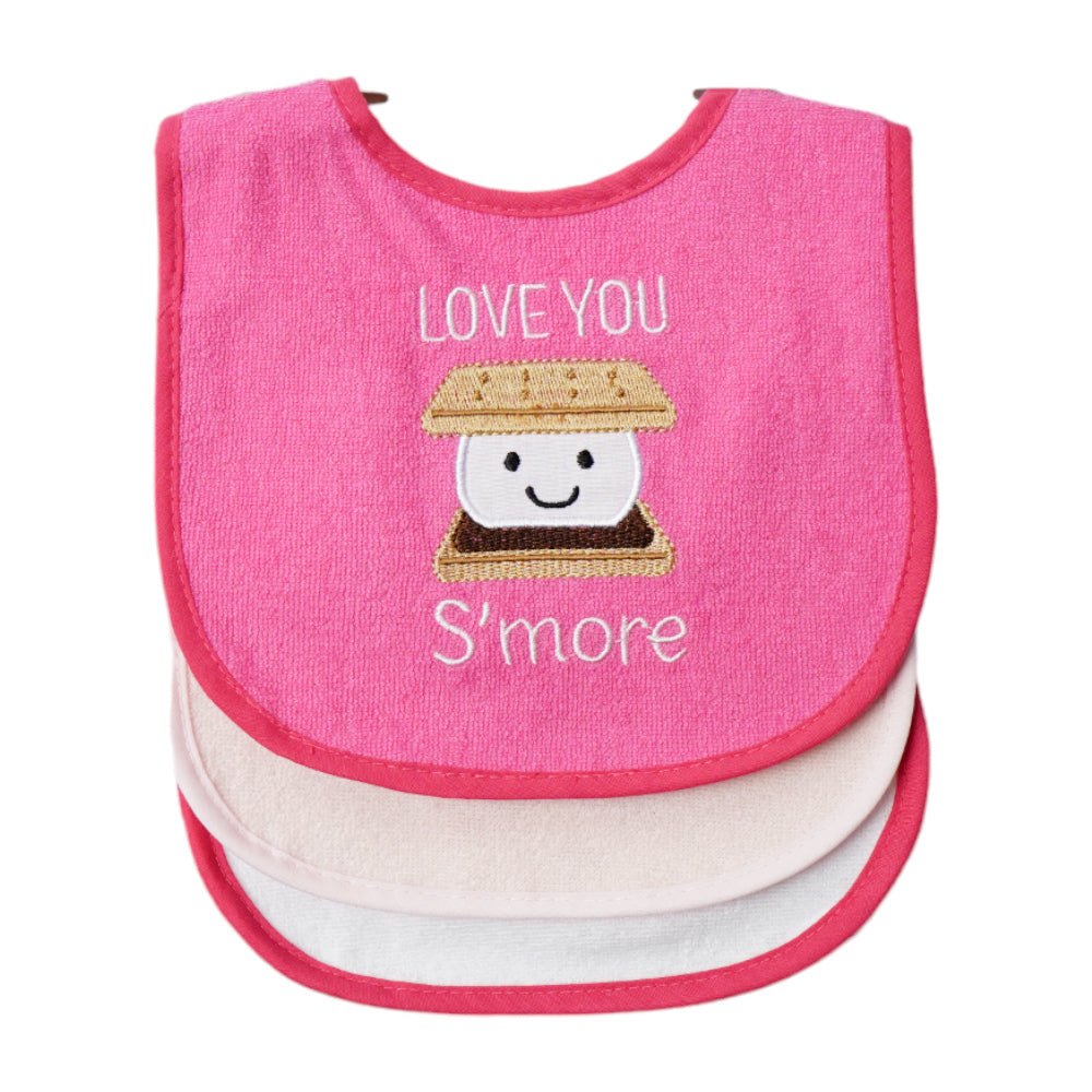 BABY BIB 3PC PACK MS-23 BA-006 Default Title - MamasJan KidsWear
