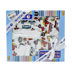 BABY 4PC GIFT SET N&E MZS-23 N.B SET801 Default Title - MamasJan KidsWear