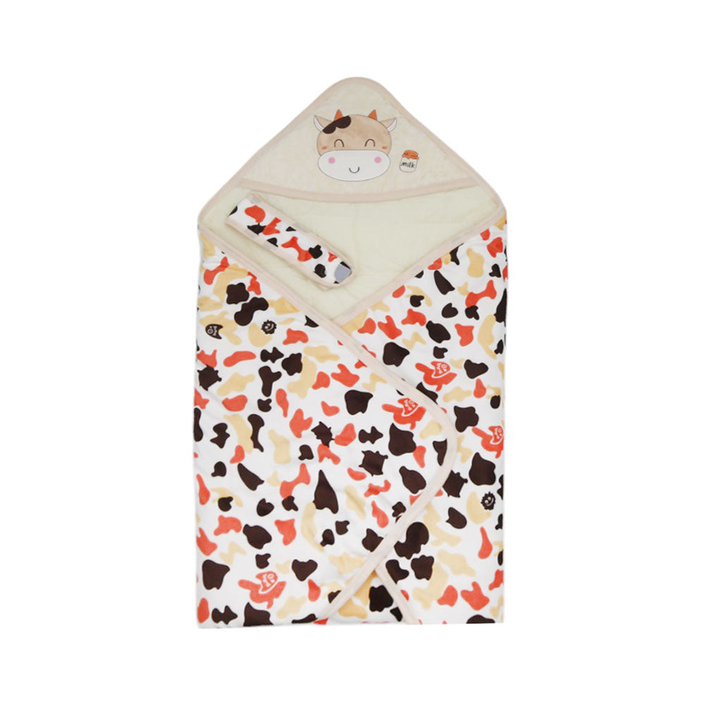 BABY SLEEPING BAG HOODED MZS-23 1603 Default Title - MamasJan KidsWear
