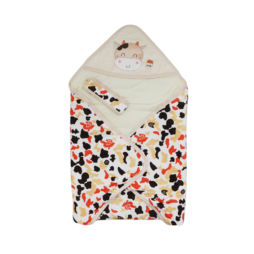 BABY SWADDLE HOODED 2PC PACK MZS-23 1393 Default Title - MamasJan KidsWear