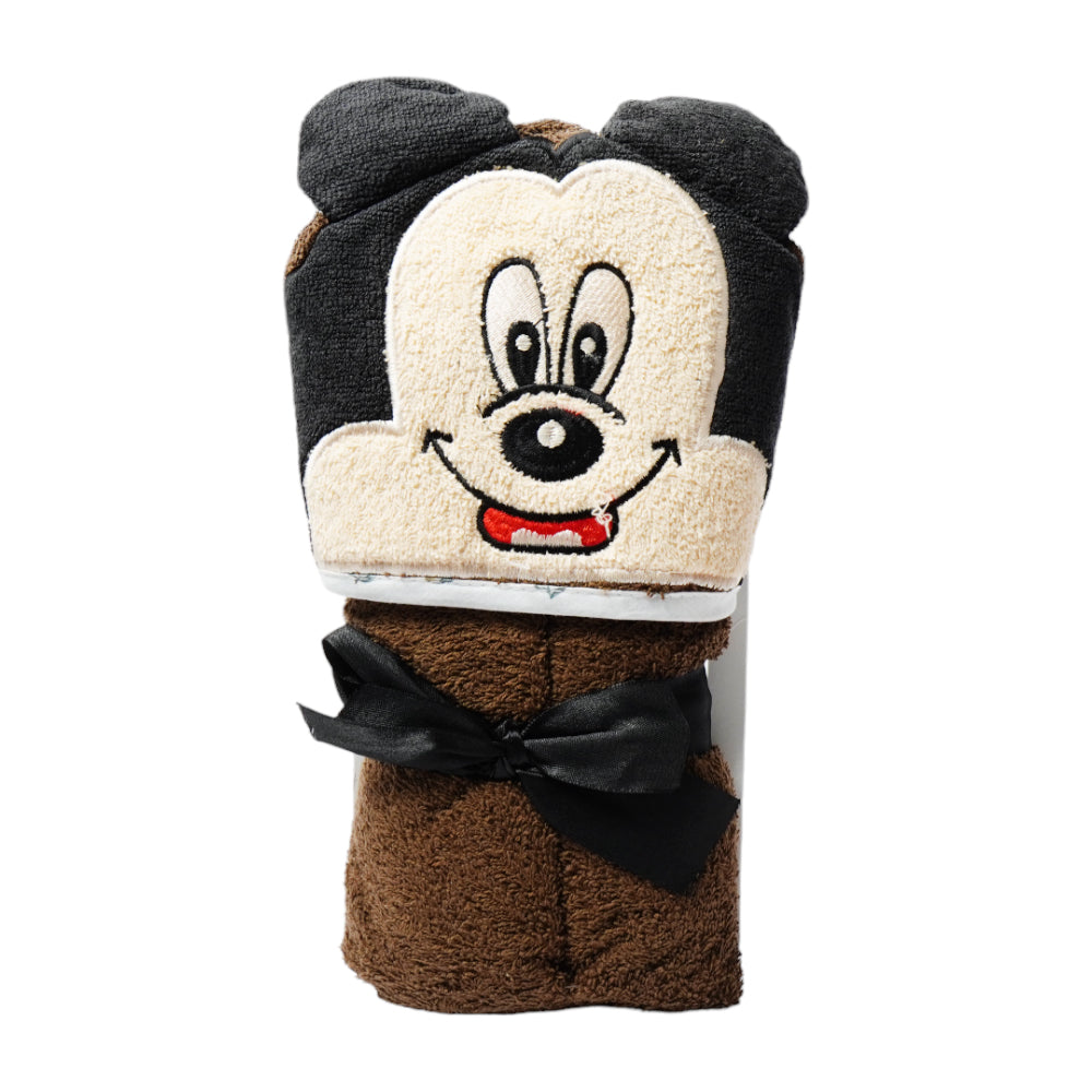 BABY BATH TOWEL HOODED MZS-23 B-011 Default Title - MamasJan KidsWear