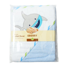 BABY BATH TOWEL HOODED MZS-23 462 Default Title - MamasJan KidsWear