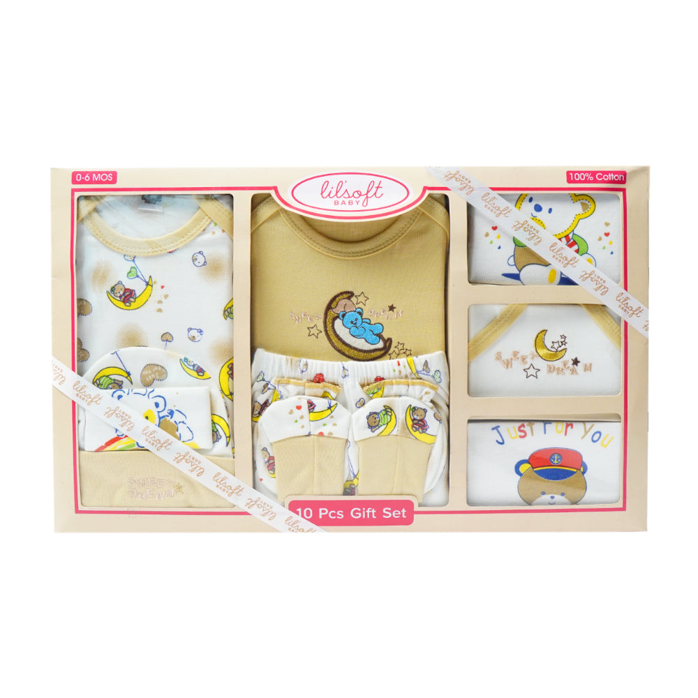 BABY GIFT SET BOX 10PC MZS-23 SKIN 18951 Default Title - MamasJan KidsWear