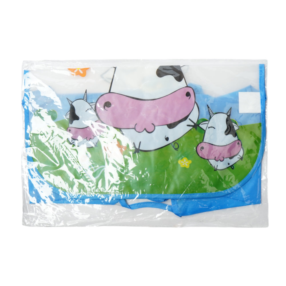 BABY PLASTIC BIB APPRON MZS-23 6535 Default Title - MamasJan KidsWear