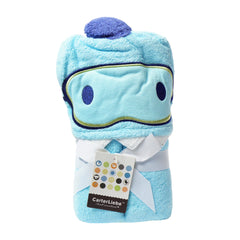 BABY BATH TOWEL HOODED MDW-23 CHI BY1131 Default Title - MamasJan KidsWear