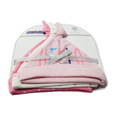 BABY COTTON CAP 3PC SET MDW-23 CHI BH348 Default Title - MamasJan KidsWear